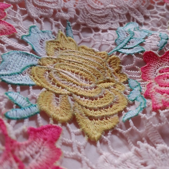 Anthropologie Gardenia Tiered Mini Skirt - Picture 6 of 8